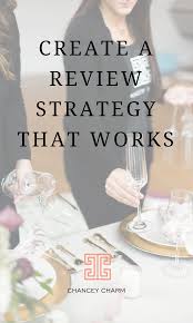Create A Review Strategy That Works Sarah Chancey Has Developed And Built A Brand Tha Wedding Planner Resources Wedding Planner Card Wedding Planner Course