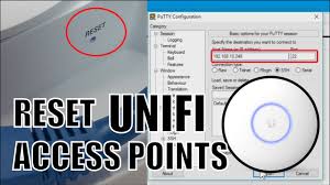How To Reset Unifi Access Points To Factory Default English Version 2017 Youtube