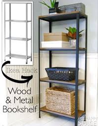 75 Ikea Hack Ideas For Decorating The Home Metal Bookshelf Ikea Hack Living Room Decor Ikea