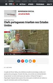 Todas as notícias sobre a actualidade nacional, internacional, economia, desporto, artes, sociedade, última hora, pessoas, ciência, tecnologia, portugal, mundo. Sic Noticias Portugal Portuguese Chefs Triumphed In The Us Testarossa Winery