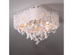 Romantic Crystal Girl S Room Ceiling Lamps Hollow Butterfly Bedroom Ceiling Lights Restaurant Ceiling Lamp Fixtures Newegg Com