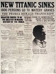 It is located below the title and has a task: What Is A Headline Newspaper Articles Reporting The Sinking Of The Titanic Historical News Newspaper Front Pages Historical Newspaper