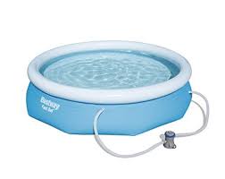 bestway piscine gonflable hors sol ronde fast set diametre 305 cm hauteur 76 cm avec pompe de filtration piscina piscine ebay
