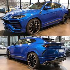 The Lamborghini Urus Gallardokev Lamborghini Dutch On Instagram Love The Specs Color Blu Eleos B Lamborghini Cars Lamborghini Blue Lamborghini