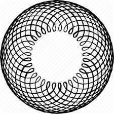 spirograph rosette sunflower frame guilloche circle art nouveau icon download on iconfinder