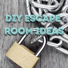 For a larger group, have two groups race using the same clues. Diy Escape Room Ideas Lockpaperescape