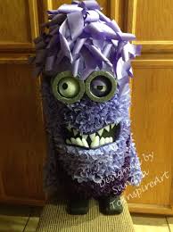 We writers aren't sculpting in dna, or even clay or mud, but words, sentences. My Purple Minion Pinata Made For A Special Boy Who Turned 8 Years Old Happy Birthday Damon I Hope You Have A Wonderfu Minion Pinata Purple Minions Minions