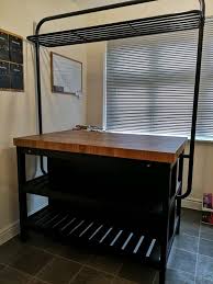 We've just had kitchen fitters in, and we're very pleased with our new kitchen. Ikea Kitchen Island With Rack Novocom Top