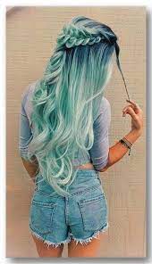 Allpin Info Hair Styles Blue Ombre Hair Cute Hair Colors