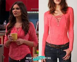 What Victoria Justice Wore Tv Clothes Tv Show Outfits College Fashion