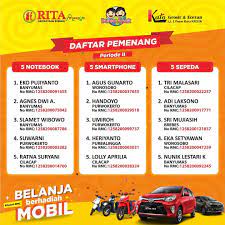 Apabila berada di luar area, maka akan dikenakan biaya tambahan sesuai negosiasi yang sudah disepakati. Rita Pasaraya Beranda Facebook