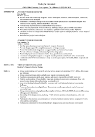 Daily experience and strong working knowledge of autocad. Junior Interior Designer Resume Samples Velvet Jobs