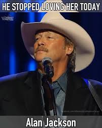 Alan Jackson's tribute to George Jones with "He Stopped Loving Her Today"  is pure, unfiltered country heartbreak. A moment that still gives chills.  Follow!