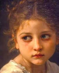 Accidentally In Love — detail", 1886, by the French academic painter  William-Adolphe Bouguereau.