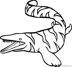9 Free Printable Mosasaurus Coloring Pages In Vector Format Easy To Print From Any Device And Automat Dinosaur Coloring Pages Coloring Pages Dinosaur Coloring