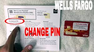 How about you just return the credit card to the person who you stole it from? 4 Ways To Change Wells Fargo Pin Number Youtube