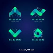 Download Logo Collection In Gradient Technology Style For Free Logo Collection Gradient Logo Slogan Design