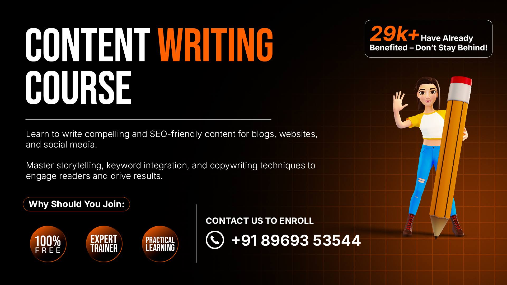 Free Content Writing Course product image