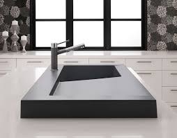 raised kitchen sink workstation with