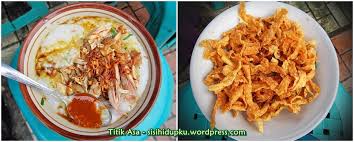 Misalnya, kerupuk balado, kerupuk pangsit pedas (bubuk cabai kering), kerupuk pangsit daging sapi panggang, kerupuk pangsit lada hitam dan daging ayam dan daging sapi yang diolah menjadi basah sering disajikan dengan mie ayam dan bakso malang. Kang Yudi Generasi Muda Pedagang Bubur Ayam Sisi Hidupku