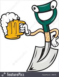 Shovel Holding Beer Mug Cartoon Stock Illustration I4020178 At Featurepics Free cartoon beer mug vector download in ai, svg, eps and cdr. shovel holding beer mug cartoon stock illustration i4020178 at featurepics