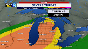 Michigan Braces for Severe Nighttime Storms: High Winds, Tornado Threat, and Flooding Expected
