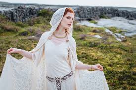 Our gallery of vintage inspired wedding dresses will show you vintage romance with bohemian spirit. Bridal Cloak With Hood Celtic Fusion Free Spirit Pagan Clothing