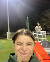 MEET OUR LEADERSHIP 🫡 last but never least, meet Gabby! she's our resident  equipment crew member, always hard at work to make sure band runs smoothly.  this physics and english double major