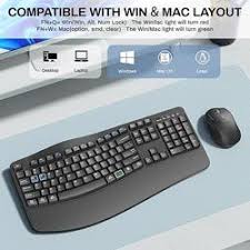 Wireless Keyboard and Mouse Combo