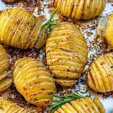 The Best Baked Garlic Butter Hasselback Potatoes Healthy Fitness Meals Hasselback Potatoes Potatoes Potato Recipes Side Dishes