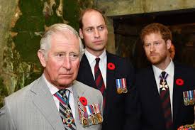 Berittene soldaten, grenadiere und der von ihm selbst gestaltete land rover: Prinz Harry Verhaltnis Zu Charles Und William Ist Zerruttet Brigitte De