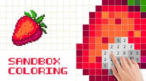 The sandbox pixel colouring is a very easy game for playing and for enjoying for both the children and adults and the game will cheer your mood up and help the kids in learning numbers. Download Sandbox Pixel Coloring Mod Apk 0 3 15 Unlocked