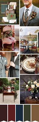 They also share font combinations, patterns, and ui elements made using their color palettes. Masculine Elegance A Heritage Themed Wedding Palette