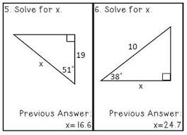 Step 2 sohcahtoa tells us to use sine. Scavenger Hunt Using Trigonometry To Find Missing Side Lengths Tpt