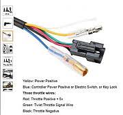 Electric scooter throttle wiring diagram. Connect Controller To Throttle Electricbike Com Ebike Forum