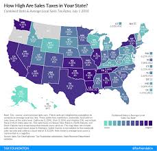 State And Local Sales Tax Rates July 2018 Tax Foundation