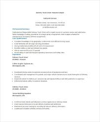 7 Truck Driver Resume Templates Pdf Doc Free Premium Templates