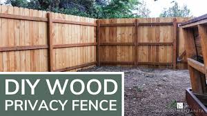 I'm building a wood fence with metal posts. How To Make A Simple Fence Gate For A 6 Wooden Backyard Fence Youtube