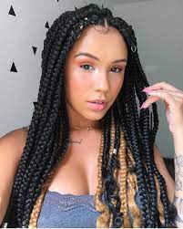 5 Packs Jumbo Box Braids Hair Box Braids Kanekalon Hairstyles Braided Hairstyles