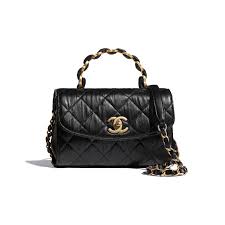 Originally introduced in 2011, the chanel boy bag quickly became one of the luxury retailers most iconic products. Mini Flap Bag With Top Handle Crumpled Lambskin Gold Tone Metal Chanel