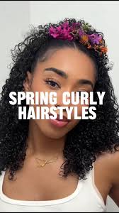 Spring Curly Hairstyles #curlyhair #curlyhairproducts #naturalhairtiktok  #curlyhairstyles #3ccurlyhair #curlyhairtutorial