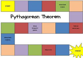 Kids today are way luckier than we were. Math Board Game Pythagorean Theorem By Hilda Ratliff Tpt