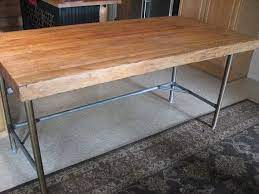 Work Table We Could Also Get Some Vintage Industrial Tables Butcher Block Table Recycled Furniture Diy Furniture Plans