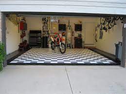 Paul S Coin Garage Floor Tile With Ribbed Drain Tile Garage Floor Tiles Garage Floor Coatings Garage Floor