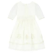 Shop for tulle dress girls online at target. Lesy Girls White Gold Dress Girls From Junior Couture Uk