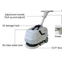 Amazon.com : 13.7" Walk Behind Floor Scrubber Machine ...