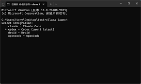 Ollama雄起！一个命令运行CC、codex、opencode – 托尼不是塔克