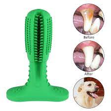Cutiful Dog Toothbrush Dog Chew Tooth Cleaner Brushing Stick Natural Rubber Dog Chew Toys Doggy Puppy Dental C Dog Toothbrush Dog Chew Toys Brushing Dogs Teeth