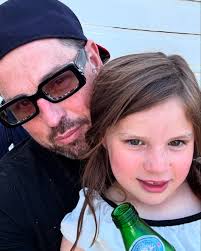 Today my little Olive stayed home from summer camp because she has missed  her daddy. I've been