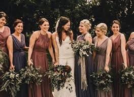 Sweet Like Chocolate These Beautiful Colours Remind Us Of A Box Of Our Favourite Choccies Perfect Tonal P Fall Bridesmaid Dresses Fall Bridesmaids Bridesmaid